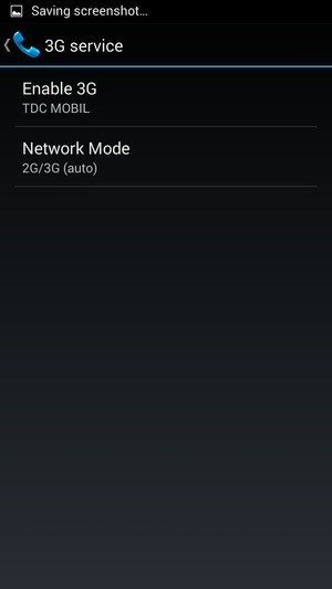 Select Network Mode