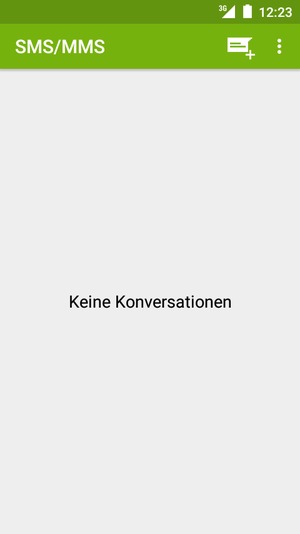 Wählen Sie die Menü-Taste