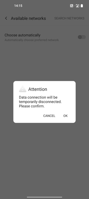 Select OK