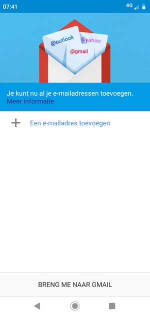 Selecteer Een e-mailadres toevoegen