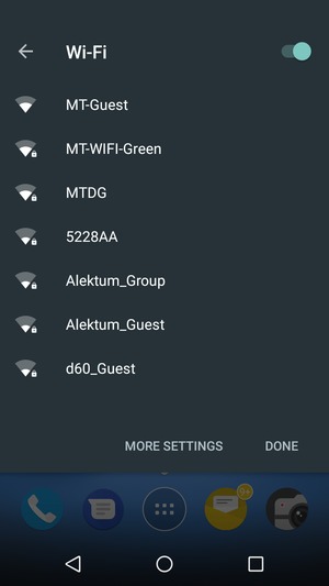 Turn Wi-Fi off