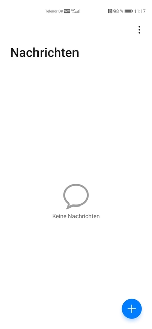 Wählen Sie die Menü-Taste