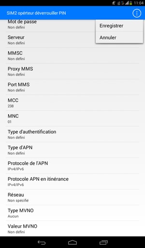 Sélectionnez Enregistrer