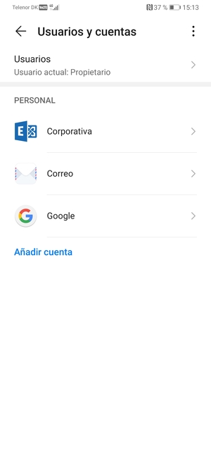 Seleccione Google