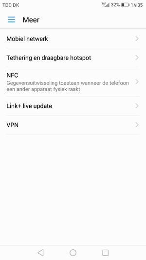 Selecteer Mobiel netwerk