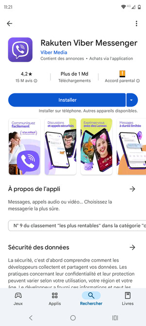 Sélectionnez Installer