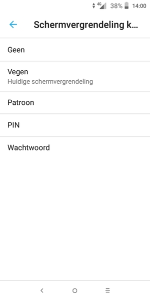 Selecteer Patroon