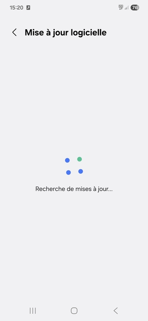 Veuillez attendre la fin de la recherche