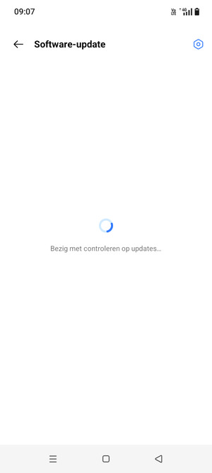 Wacht tot de zoekopdracht beëindigd is
