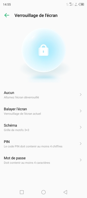 Sélectionnez Schéma