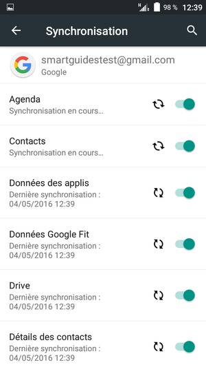 Vos contacts Google vont maintenant être synchronisés avec votre smartphone