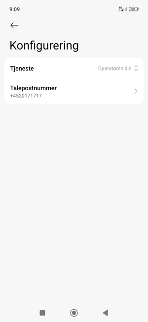 Velg Talepostnummer