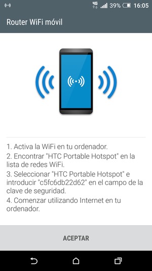 Seleccione ACEPTAR