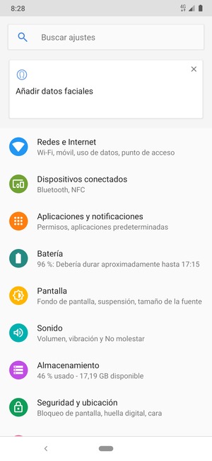 Seleccione Redes e Internet