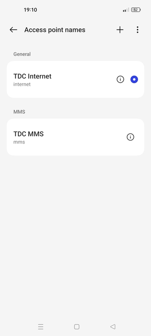 Your phone has now been set up to MMS