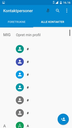 Vælg Menu-knappen