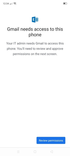 Select Review permissions