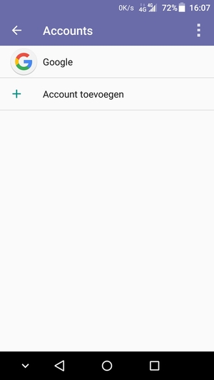 Selecteer Google