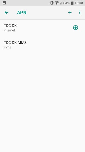 Il tuo telefono è ora stato configurato per gli MMS