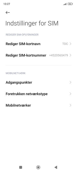 Vælg Adgangspunkter