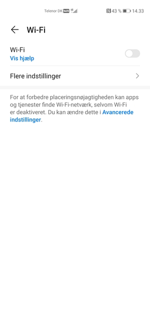 Aktiver Wi-Fi