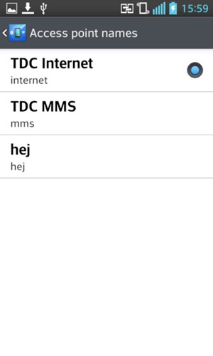 Your phone has now been set up to MMS
