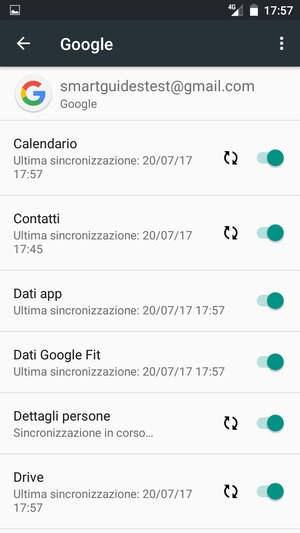 I tuoi contatti di Google verranno ora sincronizzati con il tuo telefono