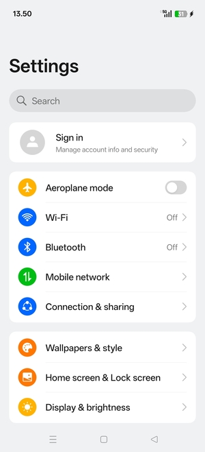 Select Mobile network