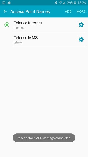 Select ADD