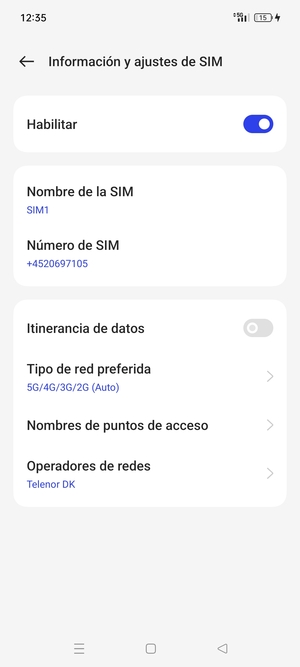 Seleccione Nombres de puntos de acceso