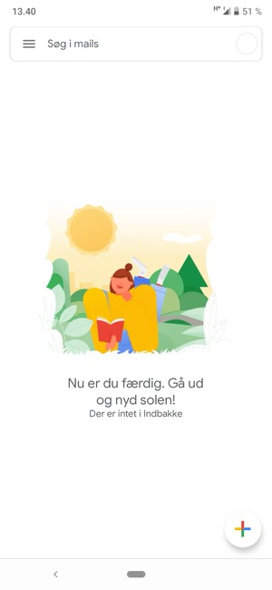 Din Hotmail er klar til brug
