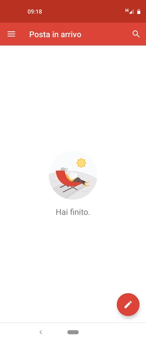 Il tuo account è pronto per l'uso