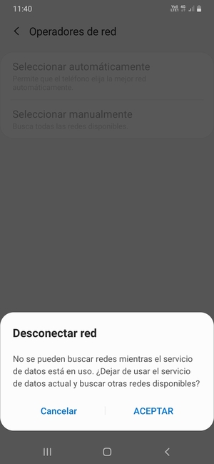 Seleccione ACEPTAR