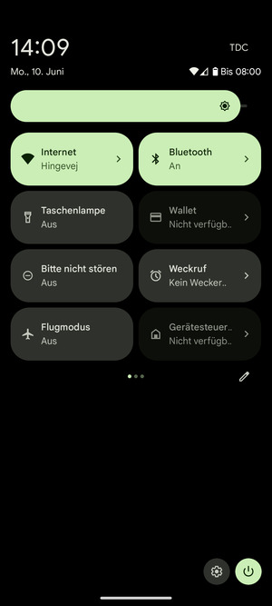 Wählen Sie Internet