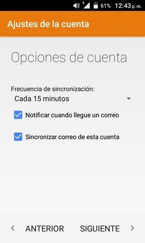 Seleccione SIGUIENTE