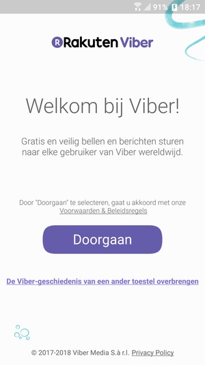 Uw app is klaar voor gebruik