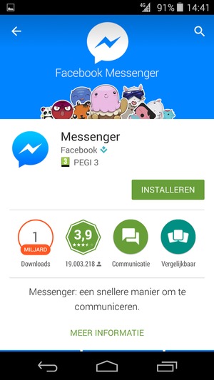 Selecteer INSTALLEREN