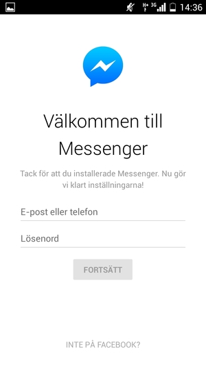 Din app är redo att användas