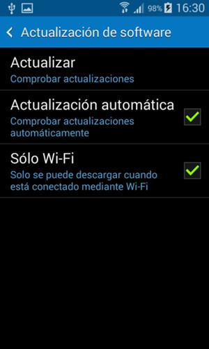 Seleccione Actualizar