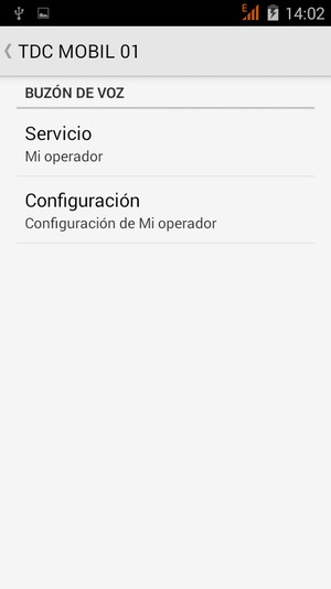 Seleccione Servicio