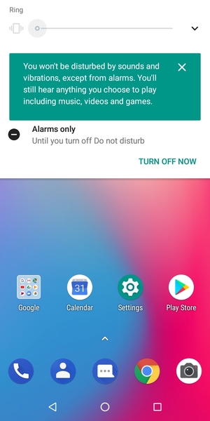 Press once more for silent mode