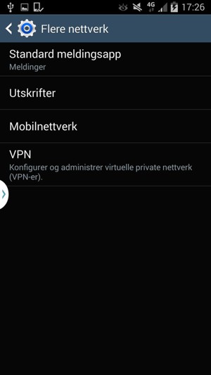 Velg Mobilnettverk