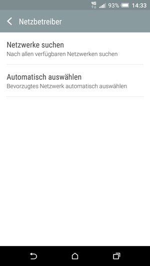 Wählen Sie Netzwerke suchen