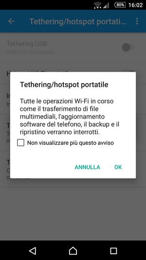 Seleziona OK
