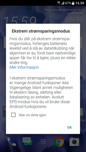 Velg OK