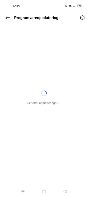 Vent til søket er ferdig