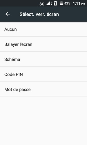 Sélectionnez Schéma