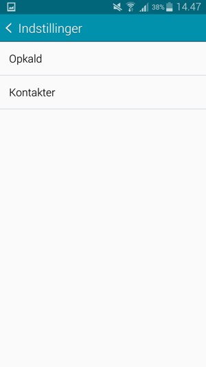 Vælg Kontakter