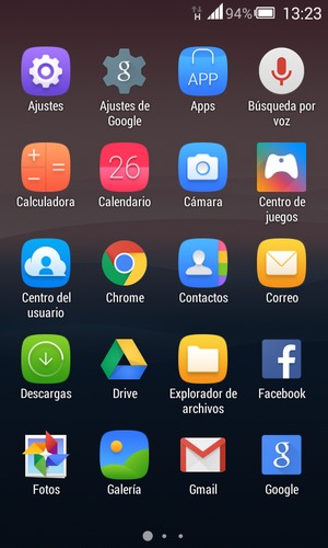 Seleccione Ajustes