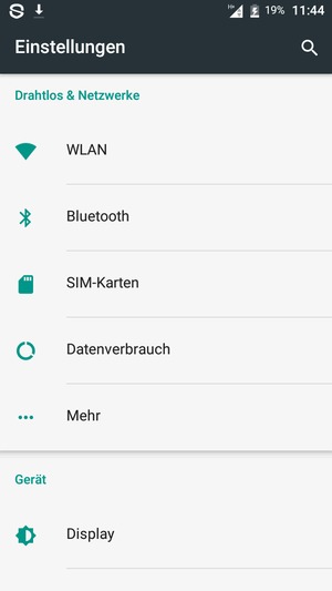 Wählen Sie Mehr